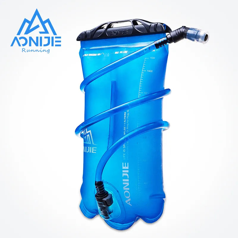AONIJIE SD16 Soft Reservoir Water Bladder Hydration Pack Water Storage Bag BPA Free - 1.5L 2L 3L Running Hydration Vest Backpack